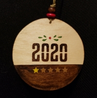2020 - 1 star ornament