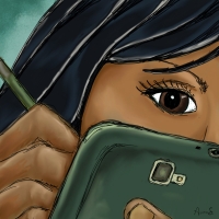 The one behind it all – Anna translates and creates illustrations of life’s lovely moments. Anna