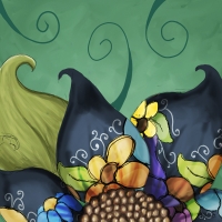 I can reuse images to try out different styles and designs within the flowers. Floral