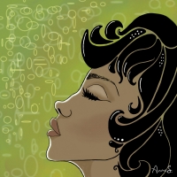 She closes her eyes to silence the chaos and find the sweetness. Naomi