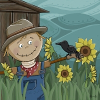 You’re not scary at all! Scarecrow